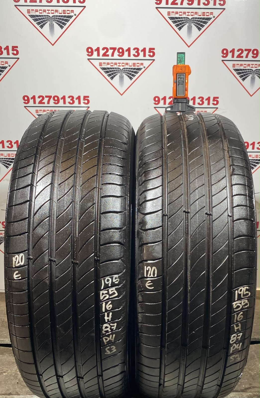 MICHELIN PRIMACY 4 USADO  195/55 R15 87 H
